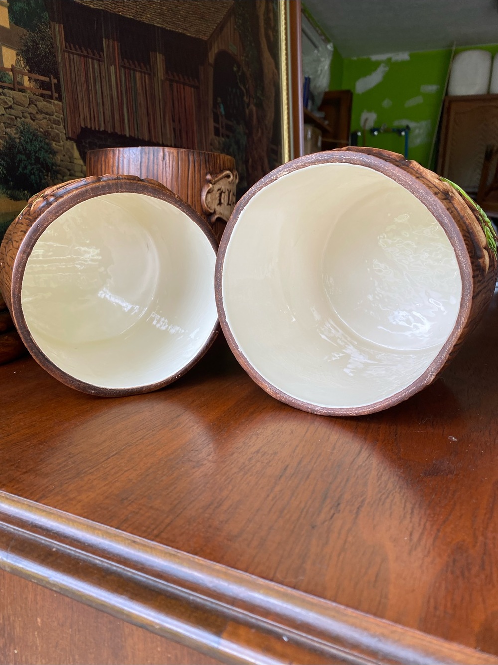 Vintage U.S.A. Treasure Craft Ceramic Kitchen Set, 6 Pieces, 1960s to 1970s. - Picture 11 of 12